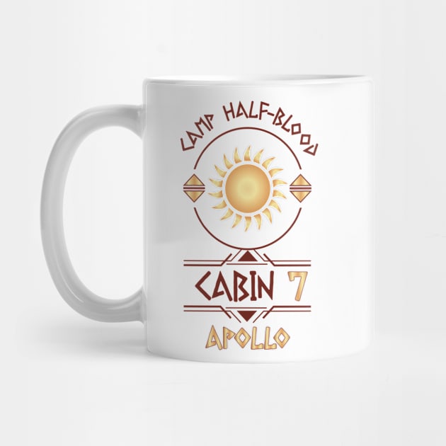 Cabin #7 in Camp Half Blood, Child of Apollo – Percy Jackson inspired design by NxtArt